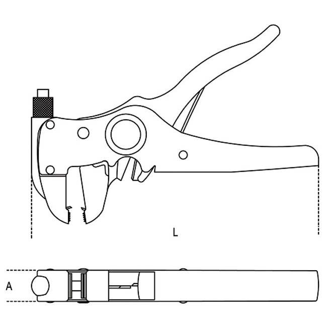 Vendita online Pinza Spellafili Frontale art.1149F